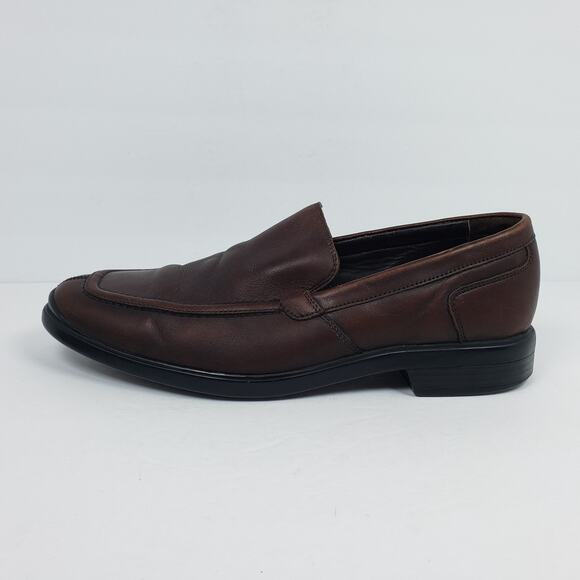 Cole Haan NikeAir Mens Size 9.5 Brown Leather Slip On Formal Dress Loafer Shoes main image 11